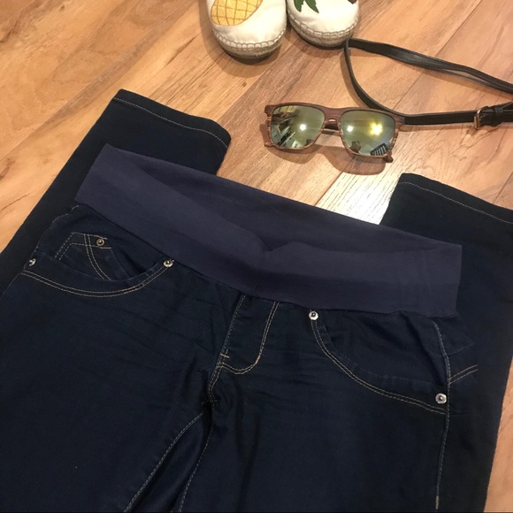 YMI Jeanswear Wannabettabutt Maternity Pants - Picture 2 of 5